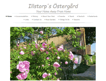 Tablet Screenshot of illstorpsostergard.com
